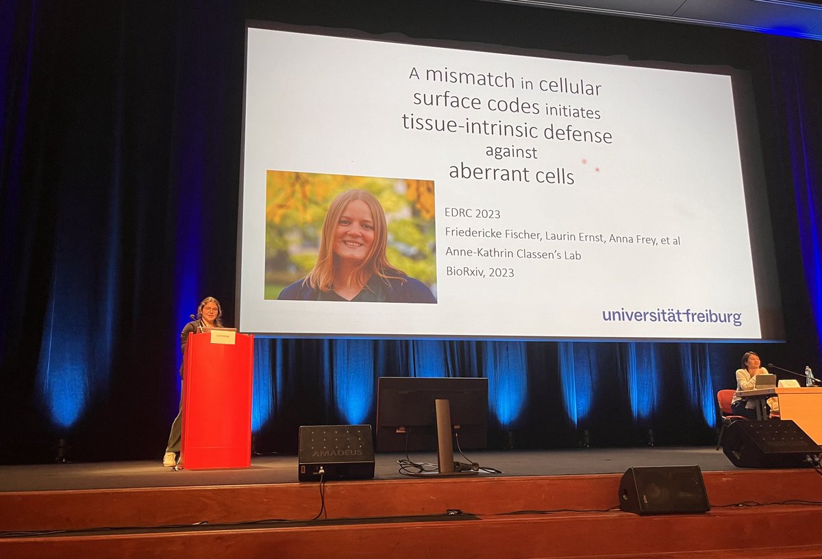 Our PhD student <a href="/Freyna_STEM/">Anna Frey</a> did a stellar job presenting @fischericke amazing work on Interface Surveillance at #EDRC2023. Please check out the preprint biorxiv.org/content/10.110…   Kudos to Friedericke, Anna &amp; team! 👏