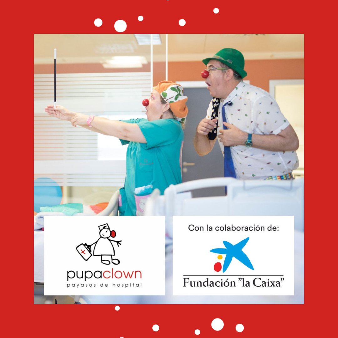 ¡Volvemos a contar con el apoyo de la Fundación “la Caixa”! 👍

🤡 Nuestro proyecto de apoyo a los menores hospitalizados y en atención domiciliaria a través de la risa y el clown ha sido seleccionado en la Convocatoria de Proyectos Sociales Región de Murcia 2023.

⏬