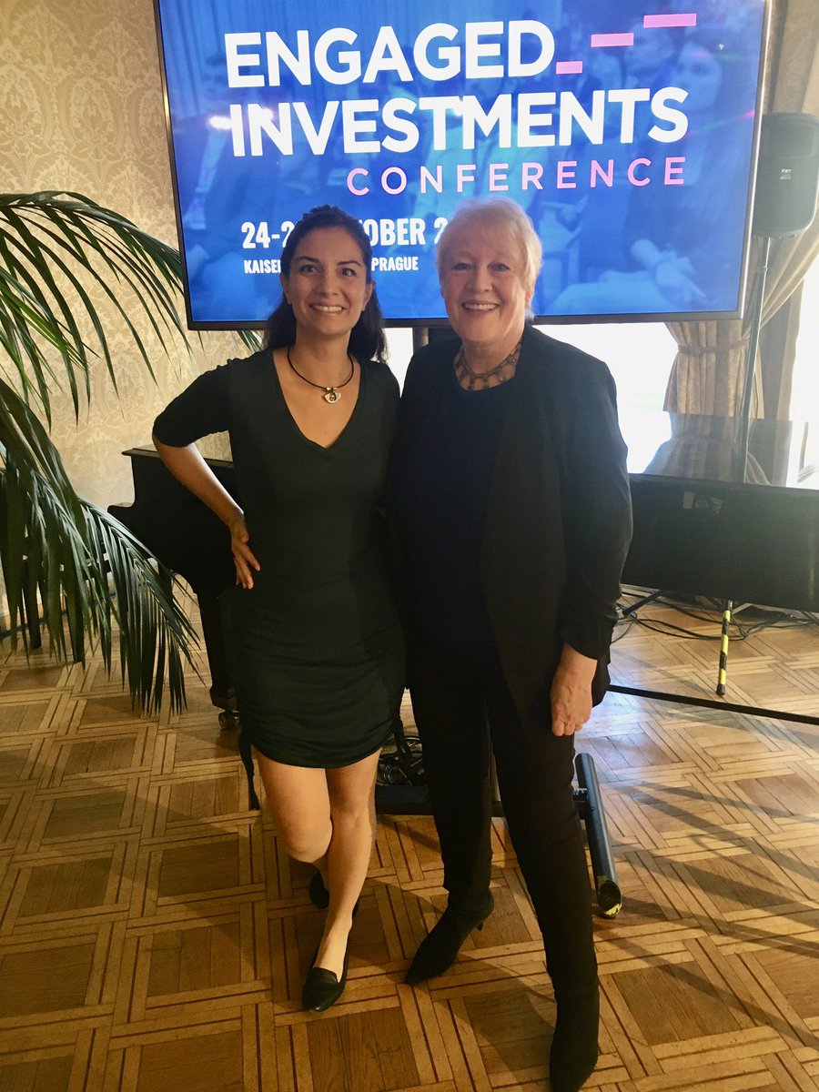 Getting ready to go on stage for a fireside chat with @irinissima_ here at #EngagedInvestments here in Prague with @DepoVentures #angelinvestment @AwakenAngelsHQ #fun