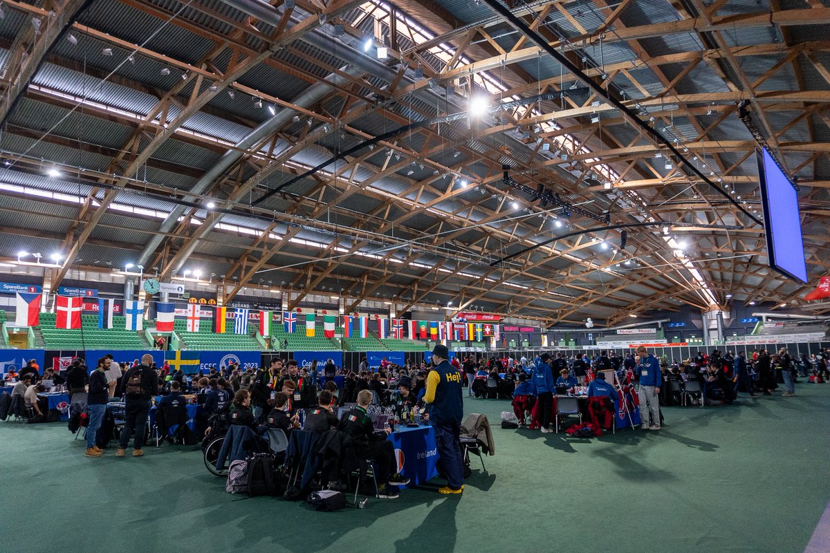 enisa_eu's tweet image. Day 2 at #ECSC2023 promises thrilling Attack/Defence challenges that will put participants to the test! 

Wishing all the players the best of luck as they continue to test their skills and strategies!