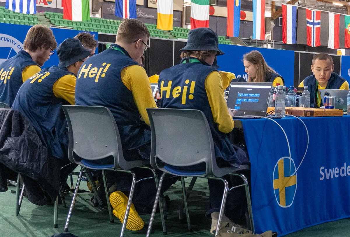 enisa_eu's tweet image. Day 2 at #ECSC2023 promises thrilling Attack/Defence challenges that will put participants to the test! 

Wishing all the players the best of luck as they continue to test their skills and strategies!