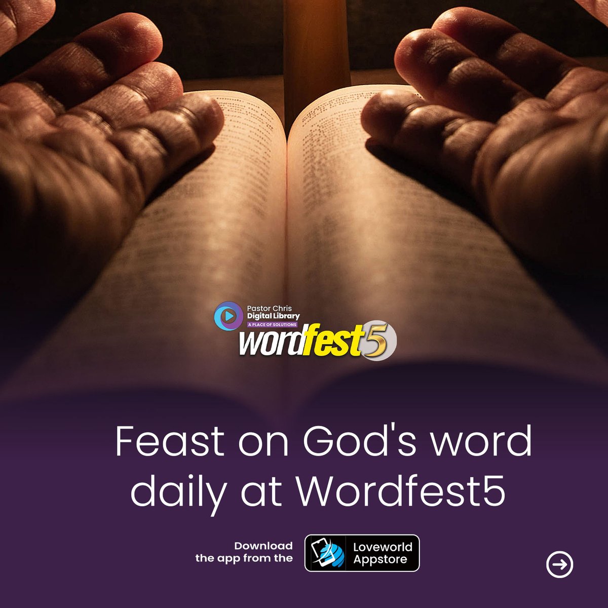 ThisIsPCDL's tweet photo. IT'S DAY 18 OF #WordFest5 ππ»ππ»ππ»ππ» - Check out today's Wordfest message; GLOBAL DAY OF PRAYER EDITION 13, DAY 2, and documentary; THE GREAT RESET (Build. Back. Better).
.
To participate, download your new PCDL app ππ» https://t.co/qAT7K5cX9A
iOS users ππ» https://t.co/6Fh2l9HP7t https://t.co/Kmfw0TNoQe