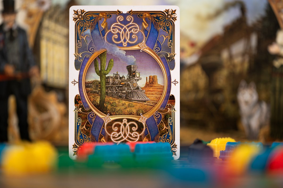 Countdown: 10 days to go!
Are you ready to open the legends of the West story deck? More than 70 narrative cards who will dive into an epic journey, of 12 game sessions, crafted by the legendary trio, Alan R. Moon, Rob Daviau, and Matt Leacock.🚂
#tickettoridelegacy #daysofwonder