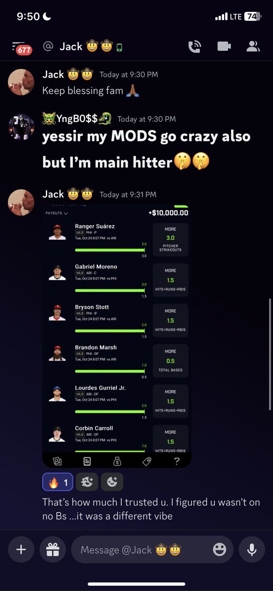 CASH_PR0PS's tweet photo. #BaneSquad #bane #cashprops #PrizePick HAS BANNE EVER GOT HIS MEMBER RIGHT LIKE I DO 🤫🤫🤫 dumbass saying I scam but he don’t know I’m the real hitter here🤫🤫🤫 Went 27/32 and bro didn’t say shit lmaoooo GET YALL MONEY UP🤣🤣🤣🤣 @BaneSquad_ @BaneStolePicks https://t.co/OexlIIgIHd