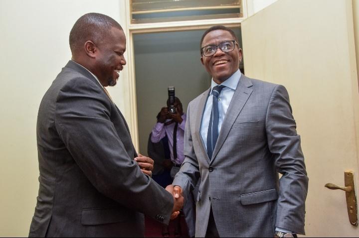 Levi Eyaru (@levi_eyaru) on Twitter photo Love, Respect and Happiness as the <a href="/NRMOnline/">NRM Party</a> SG The RtHon <a href="/TodwongR/">Todwong Richard</a> visits the Kitikiro of Buganda, Ow'ekitiibwa <a href="/cpmayiga/">Charles Peter Mayiga</a> . The two are to discuss bilateral issues that would be of interest to the government.
<a href="/VisitBuganda/">Tulambule Buganda</a> Love, Respect and Happiness as the <a href="/NRMOnline/">NRM Party</a> SG The RtHon <a href="/TodwongR/">Todwong Richard</a> visits the Kitikiro of Buganda, Ow'ekitiibwa <a href="/cpmayiga/">Charles Peter Mayiga</a> . The two are to discuss bilateral issues that would be of interest to the government.
<a href="/VisitBuganda/">Tulambule Buganda</a>