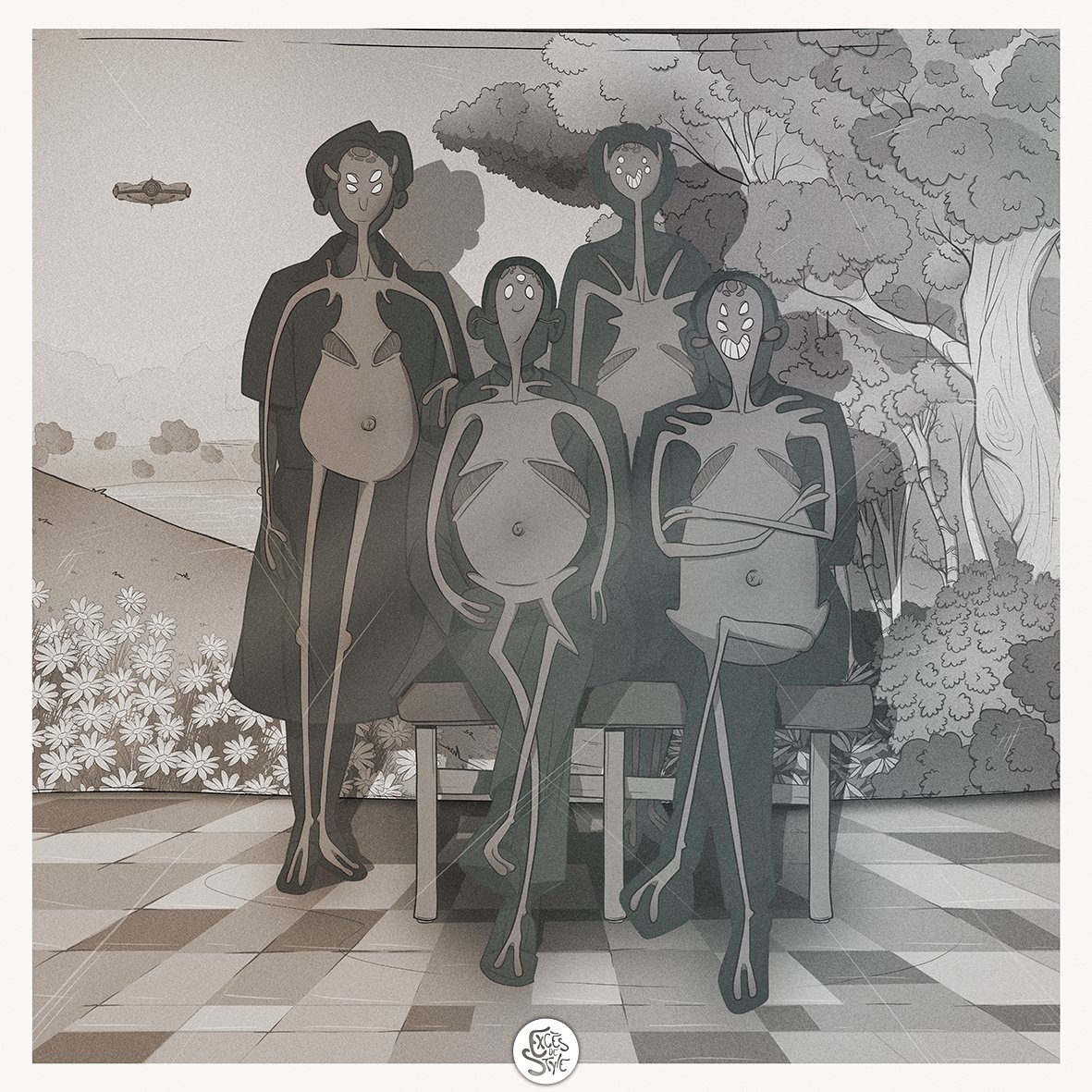 J'ai récemment découvert quelque chose d'époustouflant en manipulant une vieille photo de famille en noir et blanc. Une technologie secrète m'a permis de révéler la vérité cachée depuis des générations...

#excesdestyle #ES #VDHD #photoshop #creationfrancaise #Révélation #Secret