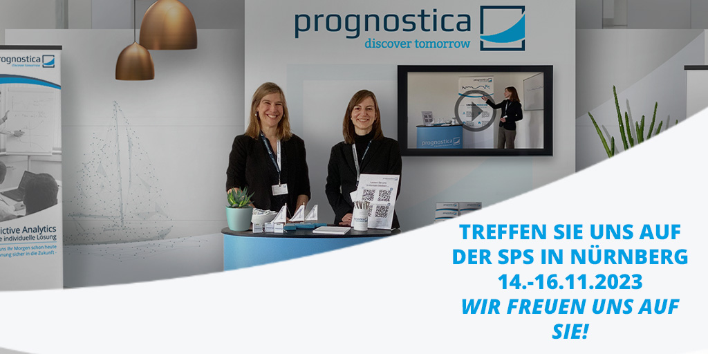 Bald treten wir die Reise zu unserer dritten Messe in 2023 an. Diesmal geht's nach Nürnberg, zur SPS. Mit dabei: #Haselnüsse! Was diese mit #Predictive #Analytics zu tun haben, können Sie auf der Messe erfahren - Eintrittskarte gibt's bei: business.development@prognostica.de