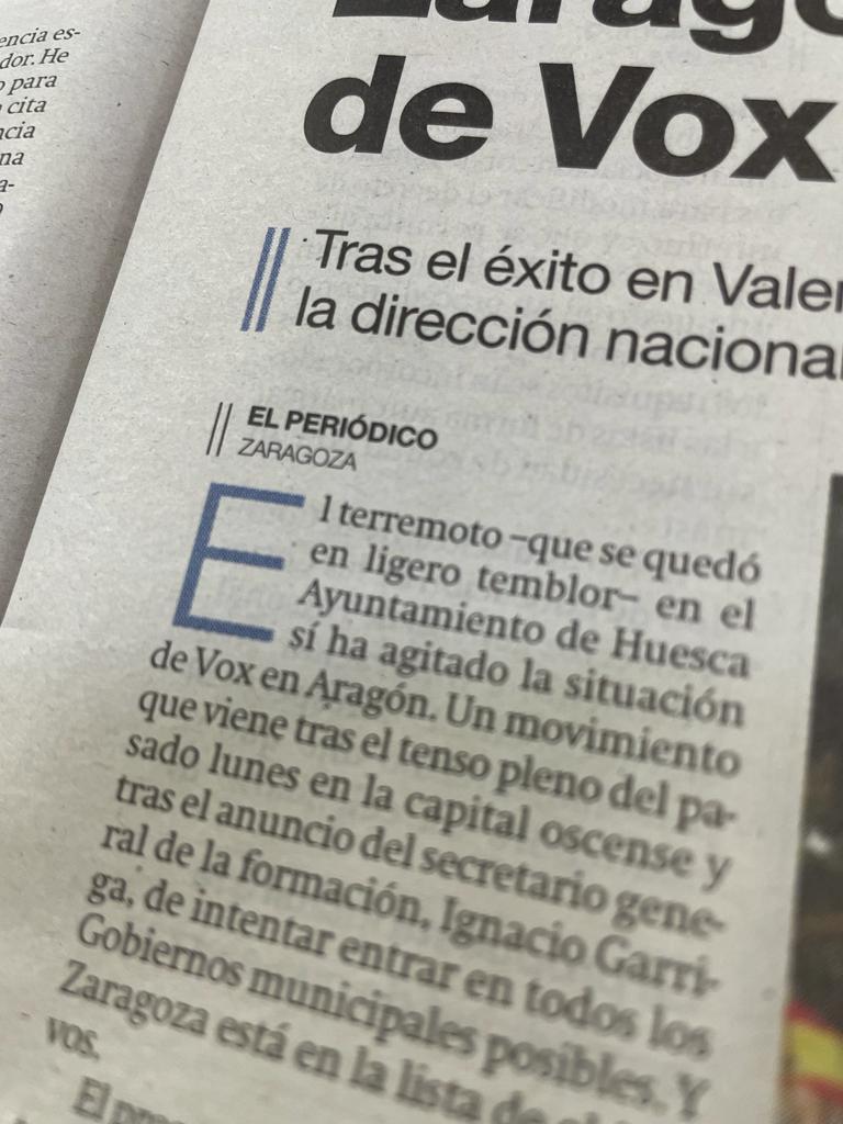 Comité El Periódico de Aragón tweet media