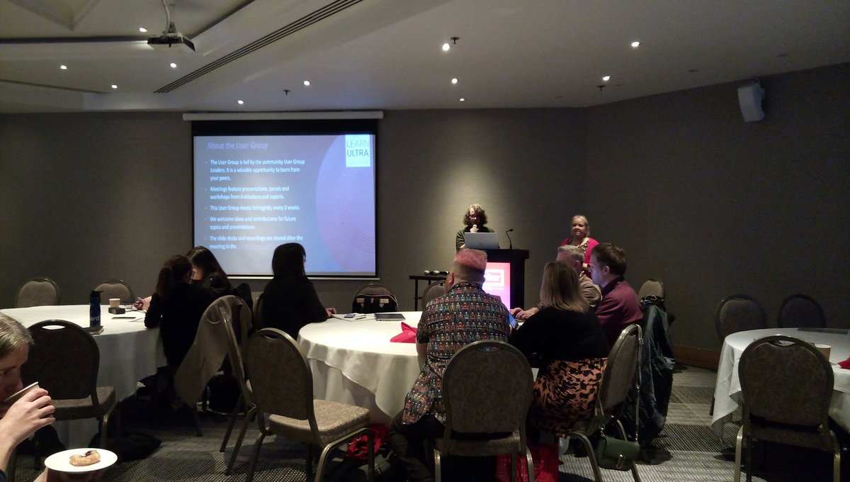 Chris 'no longer here' Boon (@c1boon) on Twitter photo The #ATEUR23 conference has started - Paul Cave and <a href="/juliemulvey/">Julie Mulvey</a> running Learn Ultra User Group The #ATEUR23 conference has started - Paul Cave and <a href="/juliemulvey/">Julie Mulvey</a> running Learn Ultra User Group