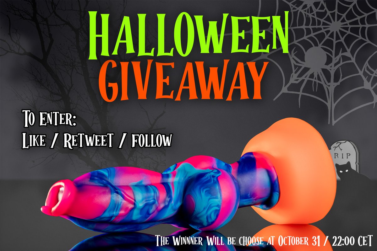 🎃𝗦𝗣𝗢𝗢𝗞𝗬 𝗚𝗜𝗩𝗘𝗔𝗪𝗔𝗬🎃
🕷️Have the Chance to win Fuxi in the size Medium in a spooky design🕷️