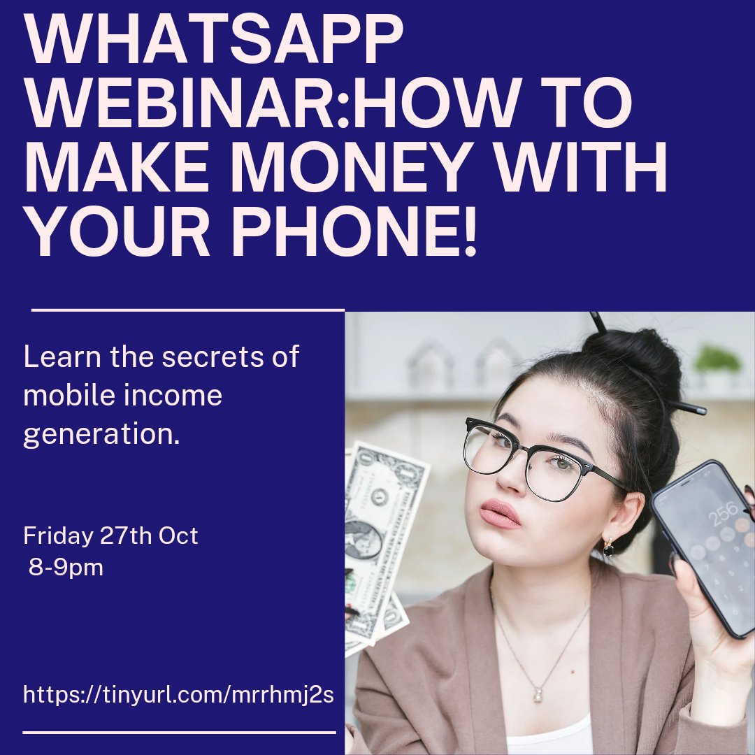 UgoJohnProff1's tweet photo. I'm proud making money from the comfort of my home. This can be you. 

Join Our WhatsApp class come this Friday as we unveil secrets to you on how to make extra 300k - 700k monthly
👇👇👇👇

https://t.co/S3H3TdFZBP https://t.co/ycFHRYPDfn