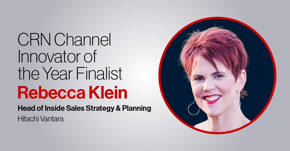 mandar_bhide's tweet photo. Congratulations to Hitachi Vantara's Rebecca Klein, who is a CRN Channel Innovator of the Year finalist for her trailblazing work in the #IT channel. Learn more: https://t.co/EGUSA4rgT9 https://t.co/Zb0VymUtXi