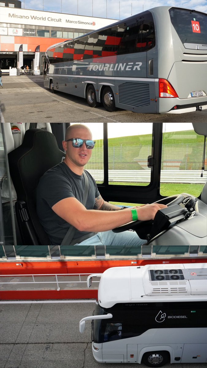 MatteoGabucci1's tweet photo. Day 2 al #IBEDrivingExperience di Misano #Misanoworldcircuit 

#bus #busdriver #IBE https://t.co/WDve03HqEh