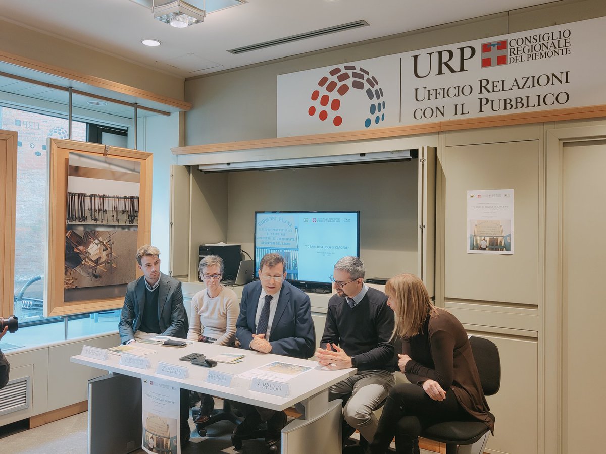 .<a href="/brunomellano/">Bruno Mellano</a> vogliamo celebrare con questa mostra i 70 anni di scuola in carcere dell' Istituto tecnico Plana, un' esperienza rieducativa unica, molto importante