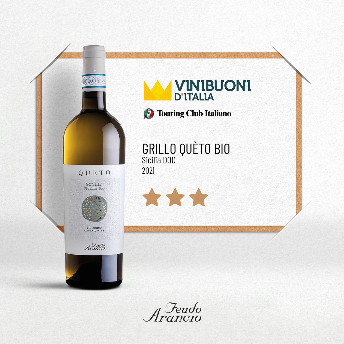 ⭐️ Risplendono le stelle dei nostri Quèto Grillo e Nero d'Avola. Festeggiamo insieme la loro presenza nella guida Guida #VinibuonidItalia!  

#winelovers #sicilianwine