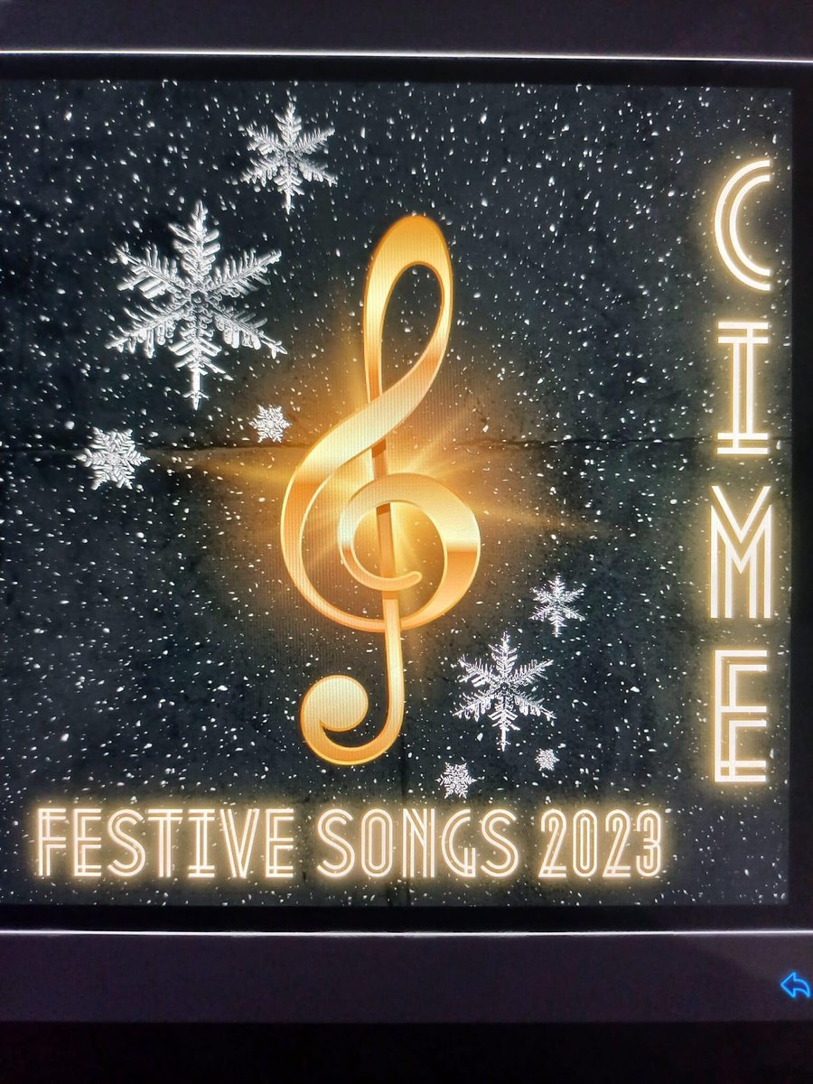 Winner of our #CIMEWSA2023  winter song album cover design  Claire Acum. The album will be available on cd and Spotify after half term. In partnership with local talent & HullUni  #community #education #Christmas #music #creative #Hull