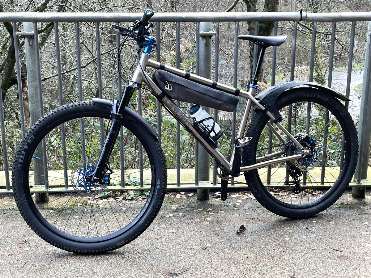 @PedalSlip No.
Mudguards go on the gravel bike and a Mudhugger rear guard goes on the hard tail (front guard stays on all year).