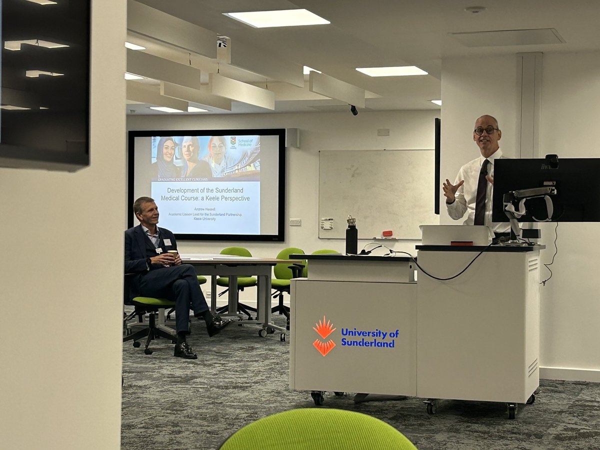 debspatten (@debrapatten) on Twitter photo Med Ed conference <a href="/sunderlanduni/">University of Sunderland</a> Lovely gallop through the history of the medical school from Scott followed beautifully by Andy Haswell from Keele <a href="/UOSMedicine/">University of Sunderland School of Medicine</a> <a href="/KeeleASTC/">KASTC</a> Med Ed conference <a href="/sunderlanduni/">University of Sunderland</a> Lovely gallop through the history of the medical school from Scott followed beautifully by Andy Haswell from Keele <a href="/UOSMedicine/">University of Sunderland School of Medicine</a> <a href="/KeeleASTC/">KASTC</a>