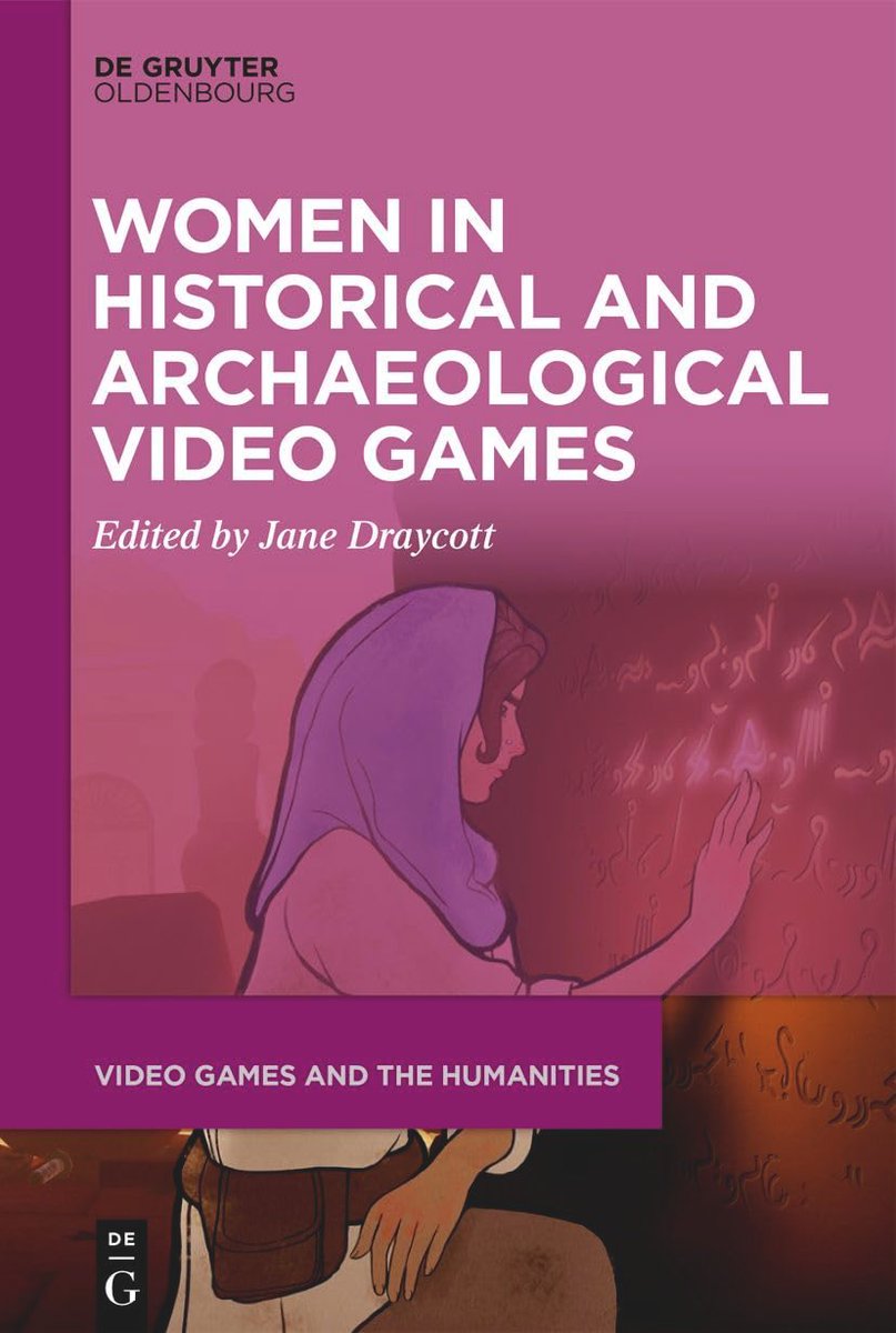 My 2022 edited volume Women in Historical &amp; Archaeological Video Games <a href="/degruyter_pub/">De Gruyter Official ➡️ @degruyterbrill.bsky.social</a> is now out in paperback! At £27.50, it's significantly cheaper than both the hardback &amp; the ebook, and worth every penny. amazon.co.uk/Women-Historic…