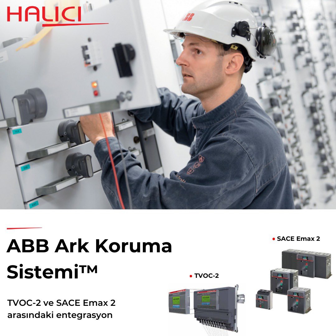 HaliciGroup's tweet photo. Ark Koruma Sistemi™️ çalışanlarınız ve ekipmanlarınızı korurken gereksiz üretim aksamalarını ortadan kaldırır.
Satış ve teknik ekibimiz ile iletişime geçebilirsiniz.👇🏻
info@halici.com
444 34 94
#HALICI #halıcıgroup #ABBTürkiye #ABBElektrifikasyon #abbyolvericiler #yolvericiler https://t.co/FZSfkCICT7
