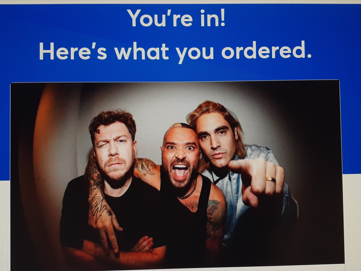 We're going to Scarborough.
<a href="/JamesBourne/">James Bourne</a> <a href="/mattjwillis/">matt willis</a> <a href="/CharlieSimpson/">Charlie Simpson</a>  <a href="/Busted/">Busted</a>