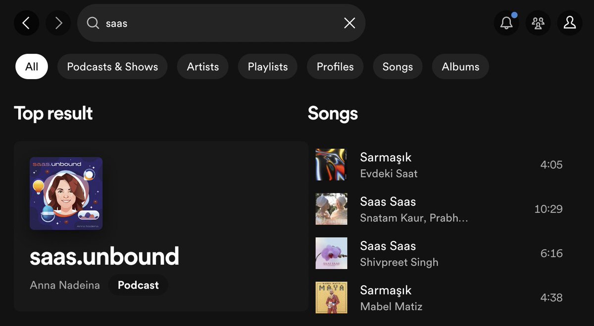 saas.unbound is #trending on Spotify and I couldn't be happier about it 🚀

In November, we're releasing episodes with the founders of:
@Sastrify 
@StorritoFresh 
@keytrends_ai 
@SaaStock 
@CycleProduct 
@PiwikPro 
@Bloobirds_ 
 🙌

#saaspodcast