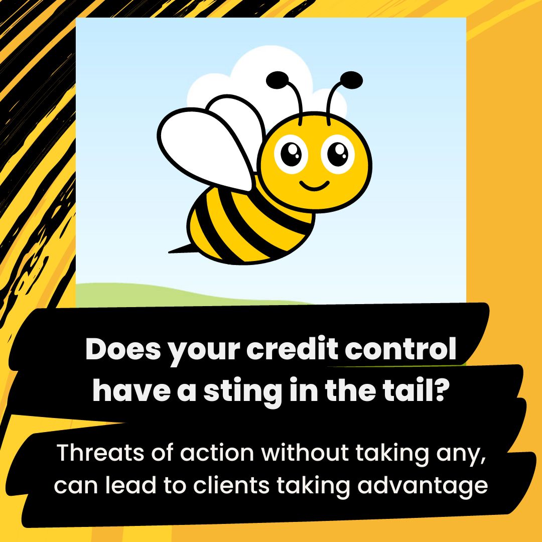 SVLegal's tweet image. If you keep chasing clients for payment, without escalating the message as the time passes your client may think you are all bark and no bite.

Make sure you let a client know that there will be consequences for failure to pay.

#unpaidinvoices #stinginthetail #creditcontroltips