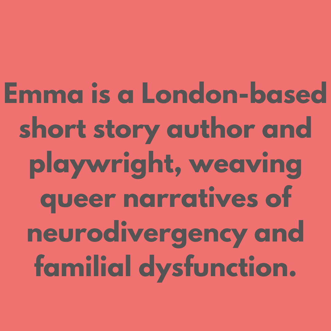 RelishTheatre's tweet image. 📷WRITER ALERT📷
Next up on the roster, we have EMMA DAWSON and her play ‘Porcelain dust’
#writersnetwork #theatre  #LGBTQIA  #Neurodivergent