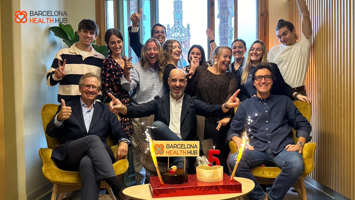 Happy 5th anniversary for Barcelona Health Hub!!🎉🥂 It’s been a ride. Growing from a small organization taking its very first steps back in 2018, until the professional #digitalhealth ecosystem it has become today in 2023. And it’s just the beginning! 😎
barcelonahealthhub.com/news/2023/10/1…
