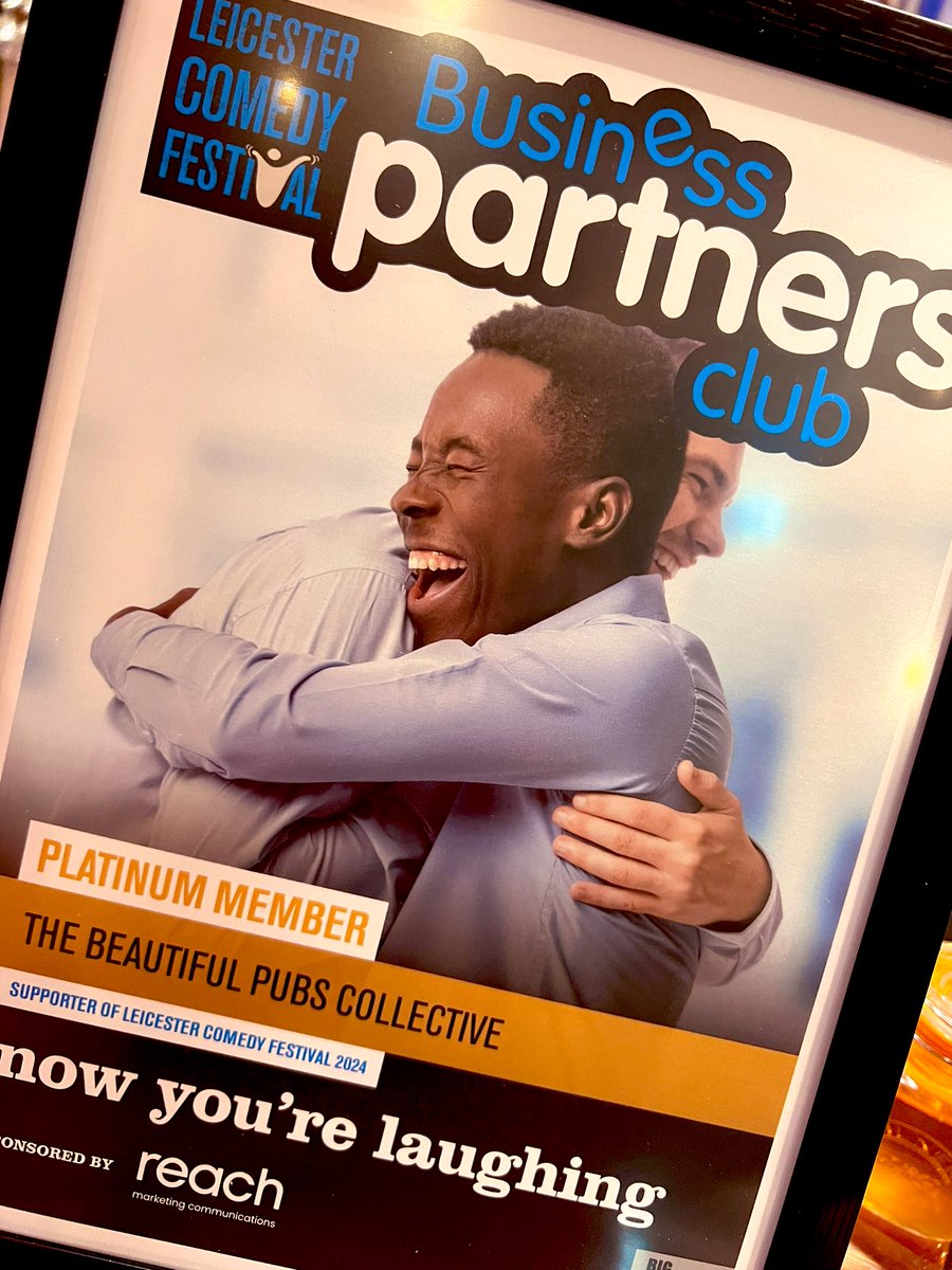 samhagger's tweet photo. The brochure for the 2024 @LeicsComedyFest is out! I'm so proud that @BeautifulPubs is able to be a Platinum business partner of the upcoming festival 👏🏼 Furthermore, have you seen @knightandgarter's line up 👀 3 weekends, 12 dates, 44 shows & about 80 comedians 👏🏼 #VoteComedy https://t.co/rQvAN6B79n