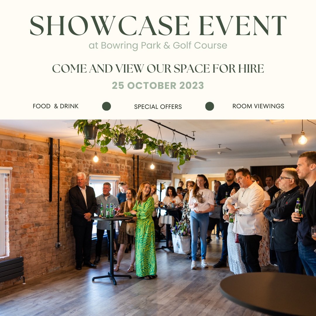 Looking for something to do today?

Join us and view our spaces available for hire with delicious food, drinks and even exclusive gifts like discounted room hire and free rounds of golf!🏌️

We have sessions available at 12 - 2:30 and 4 - 6 today