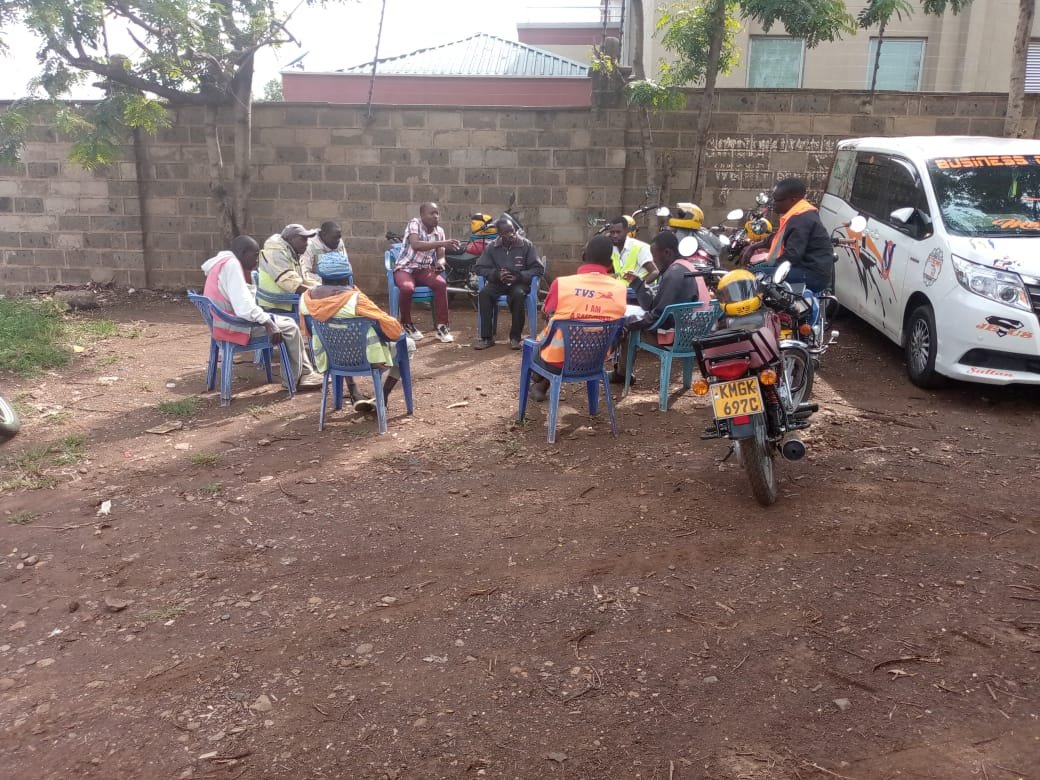 Training of the boda boda (motorcycle riders) on road safety , road signs and sobriety on the roads towards our #RoadSafety campaign in <a href="/CitiOfKisumu/">City of Kisumu</a> <a href="/Kudzayi/">Kudzayi</a> <a href="/SocialChangeAg/">The Social Change Agency</a> <a href="/ntsa_kenya/">NTSA KENYA</a> <a href="/your/">your 🌎☄️💕®</a>
