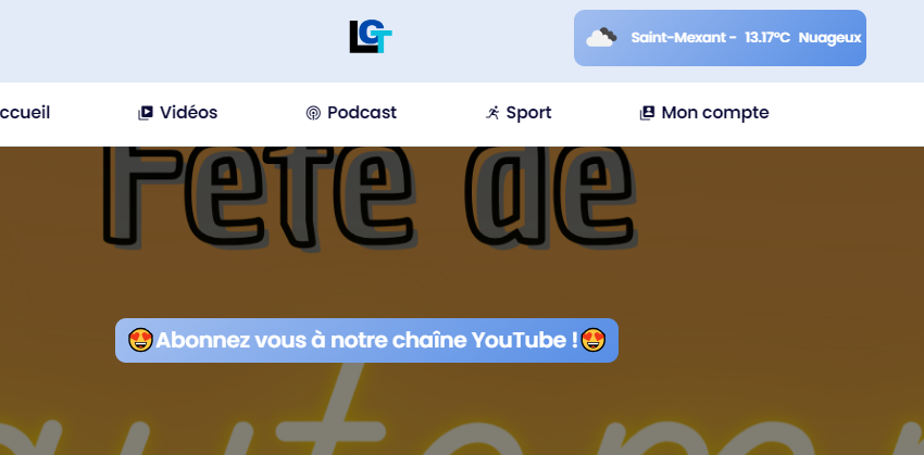 LaGTulliste's tweet photo. La V2 vous permettra de consulter la météo sans même quitter votre site préféré ! https://t.co/pnBN7DKpcO