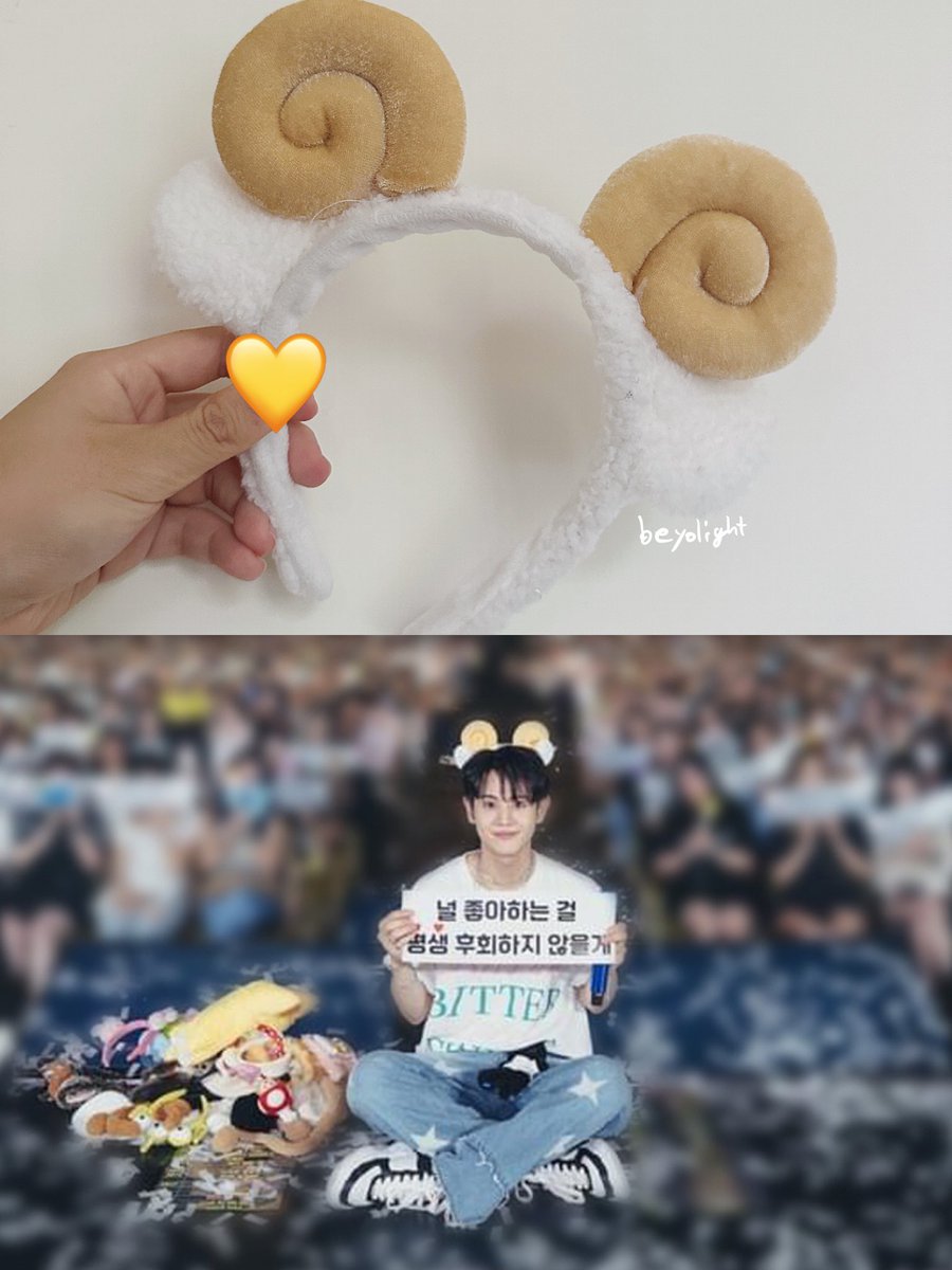 beYOlight's tweet photo. 내 🐏 머리띠가 주인을 찾았네요🥺✨✨✨

🍫 BITTER SWEET HK｜2023/10/14
#요섭 #양요섭 #하이라이트
#BITTERSWEET #YANGYOSEOP https://t.co/qTD0vwHjid