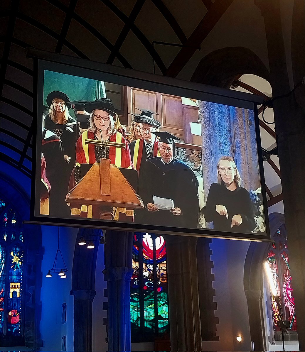 marjonuni's tweet photo. "You will always be a part of Marjon, and Marjon will always be a part of you!" 

Professor Claire Taylor, Vice-Chancellor 🎓 https://t.co/x6ARW8ToBL