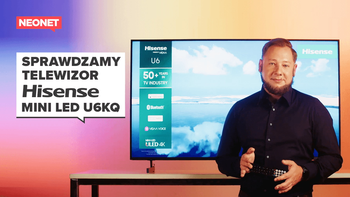 NEONET_SA's tweet photo. Odwiedźcie nasz kanał na YT! 😎Tym razem prezentujemy Wam nowy model telewizora Hisense. Sprawdź naszą wideorecenzję! 😍👉 https://t.co/dndiVvfdWs https://t.co/XUQuVy9QXm