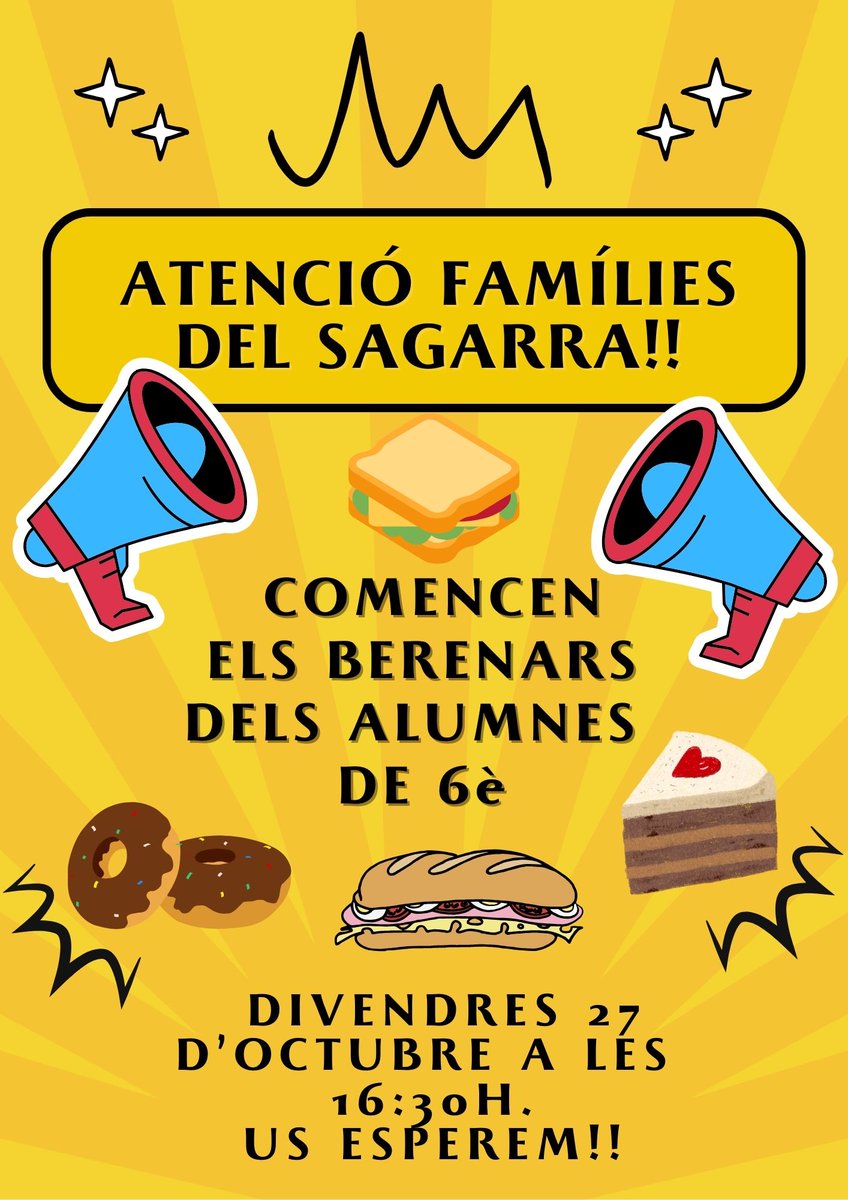 ampasagarra's tweet photo. Comencen els berenars de 6è! https://t.co/Wv5tRasZvf
