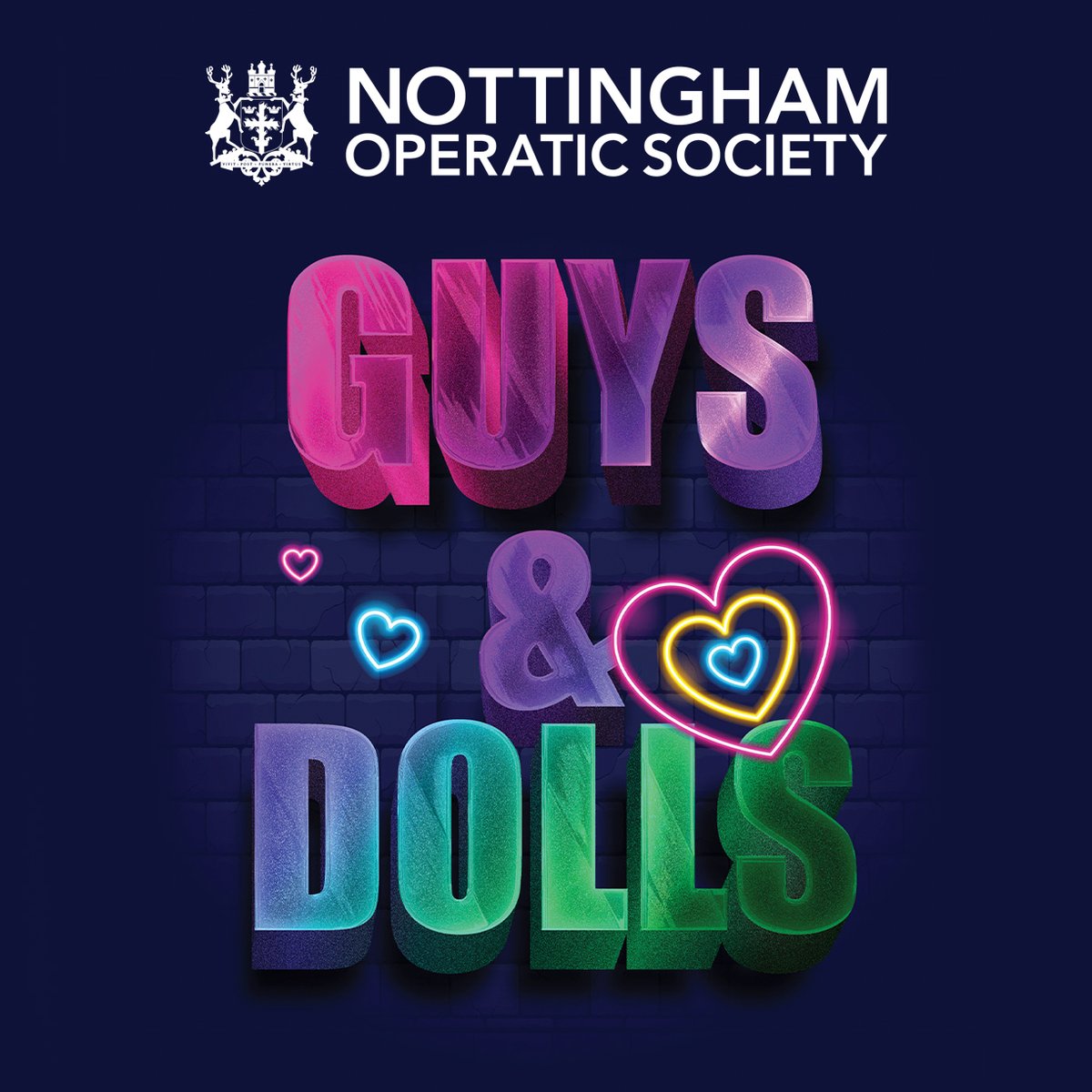 🎲For the first time in our 130-year history, we're producing the great musical fable of Broadway about rolling the dice and falling in love: Guys and Dolls. Look forward to this toe-tapping classic <a href="/RoyalNottingham/">TRCH</a> in 2024! 🎲
📆 29 Oct–2 Nov
 🎟️tinyurl.com/9fk4z58k