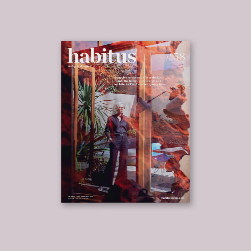 The Creative Spaces issue of Habitus is out tomorrow - cover starring gallerist Emma Fox of Fox Jensen Gallery.

habitusliving.com