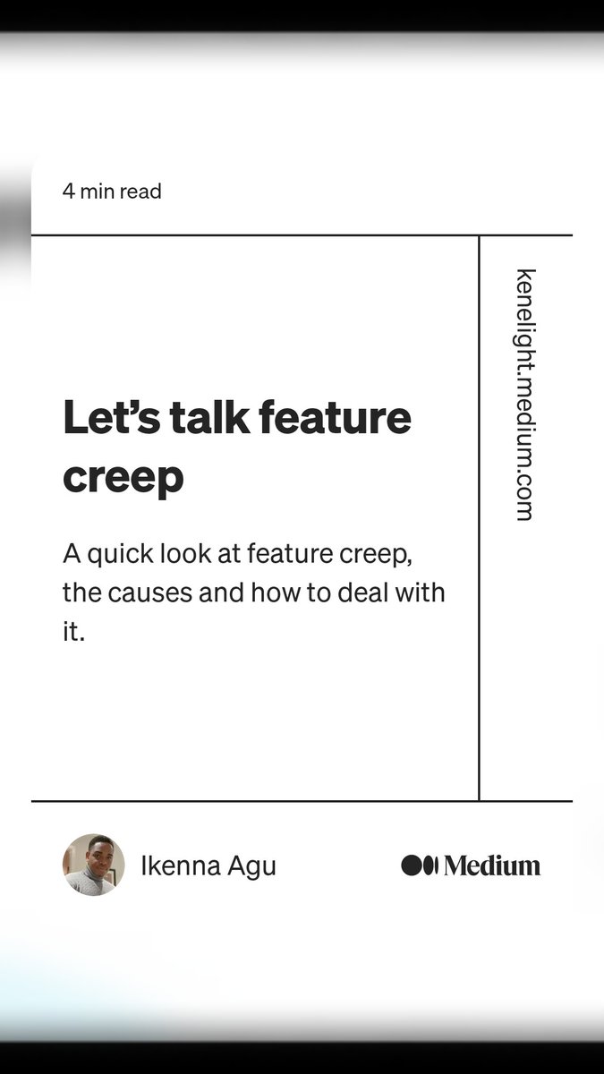 Kenelight's tweet image. Excessive adding of features to a product can be annoying with negative effects when it comes to product design and development. 

Read up on my thoughts about this on Medium: bootcamp.uxdesign.cc/lets-talk-feat…