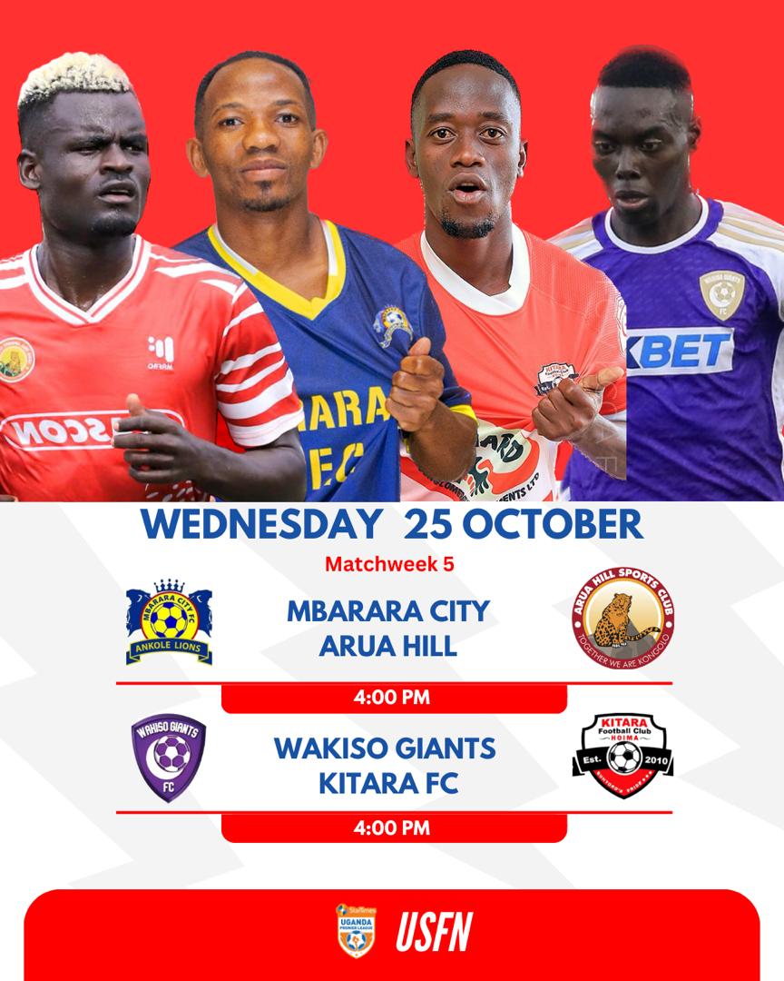 Match day 5 is back, Can @KitarafcHoima continue with its dominance? #USFN #Forthefans