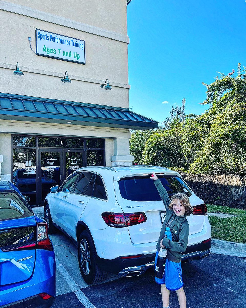 Training at the Swole for his 7th Birthday!! #hyperswole #hyperween