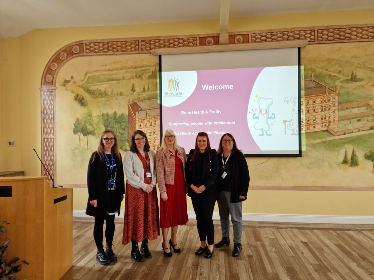 ageingwithID's tweet photo. 𦴠It's #BoneHealthAwarenessWeek @StewartsCare
Did you know people with ID are at higher risk of osteoporosis? Let's prioritize bone health for all
@EilishBurke15 @AoifeMcfeely &Ms @AnnePower_ discussed the importance of bone health at a special event this week. #BHAwareness https://t.co/hAgmp8Vins