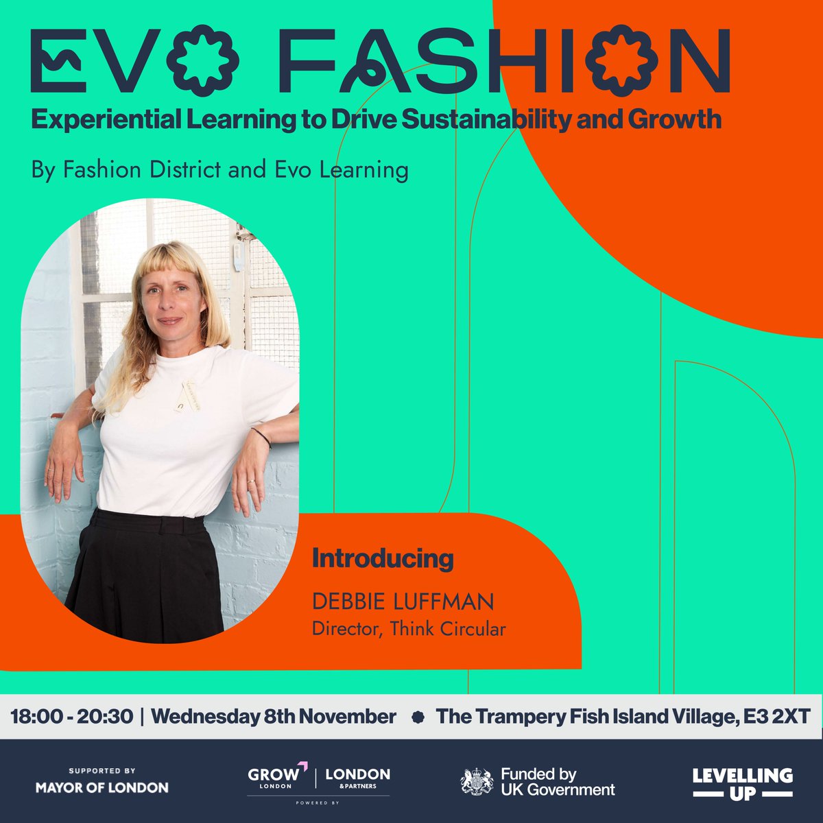 FASHION DISTRICT (@fd_ldn) on Twitter photo 📌 Join us for the launch of Evo Fashion, our 5-month programme designed to help fashion businesses improve their sustainability + grow 📈 The launch will delve into the programme + feature a discussion with experts, including <a href="/debbie_luffman/">Debbie Luffman</a>, Director of Think Circular 💚 (1/3) 📌 Join us for the launch of Evo Fashion, our 5-month programme designed to help fashion businesses improve their sustainability + grow 📈 The launch will delve into the programme + feature a discussion with experts, including <a href="/debbie_luffman/">Debbie Luffman</a>, Director of Think Circular 💚 (1/3)