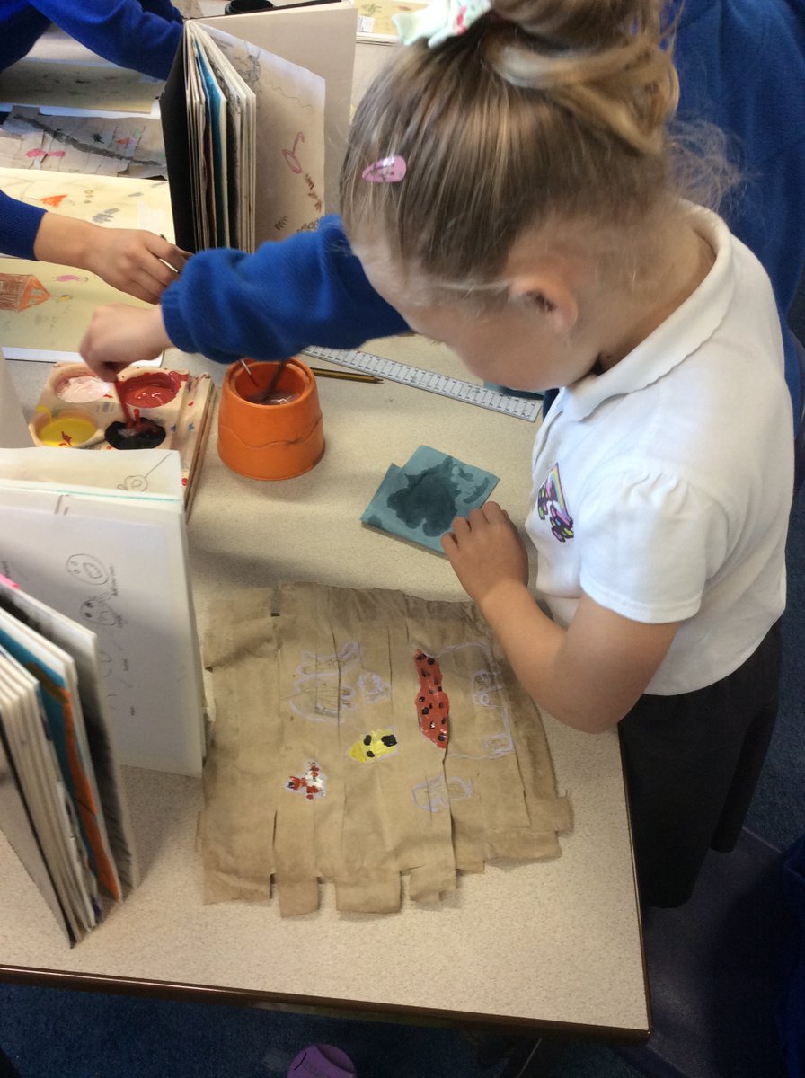 PatPriAcad's tweet photo. The children completed their Ancient Egyptian style designs on the papyrus paper they created in Art. We are very impressed with the outcome of their masterpieces! Good job Year 3! #PatYear3 #PatArt #PatHistory https://t.co/rDfDBZEW5Z