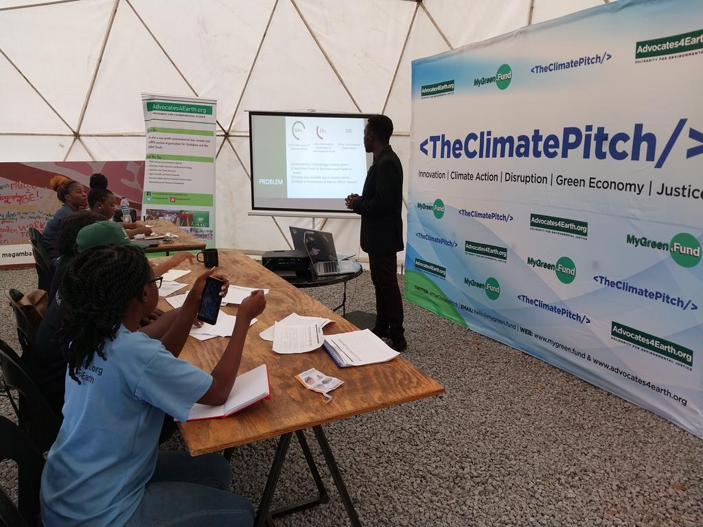 Advocates4Earth's tweet photo. Team Re-Wear is the second team to pitch their climate solution at #TheClimatePitch hackathon | Follow @TheClimatePitch https://t.co/5qDrpqKtjg
