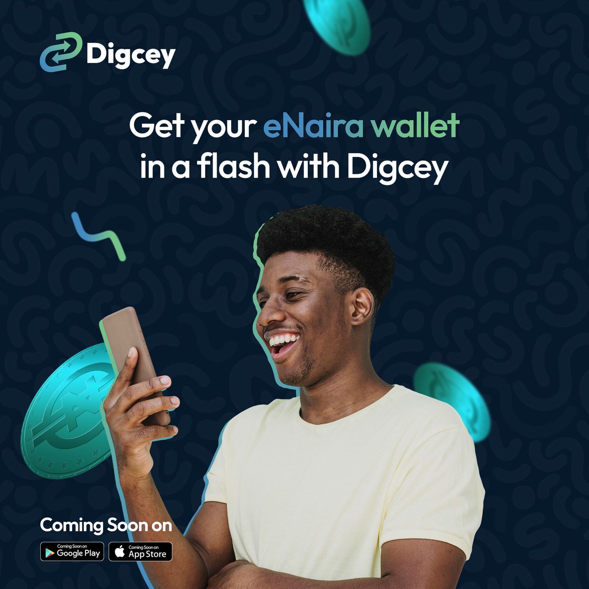digceyapp's tweet photo. Your eNaira wallet is just a download away..
Get it in a flash with Digcey and embrace the future of digital currency.  #eNaira #FinancialInnovation #SpeedofDigcey https://t.co/jLDeCqrj46