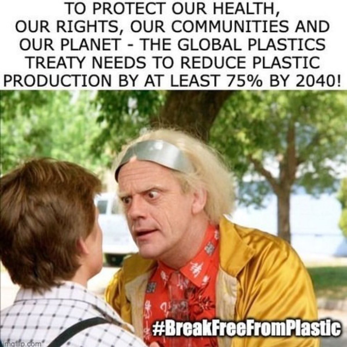 People, the planet and our climate demand a strong #PlasticsTreaty. That's why we are calling on African goverments to deliver a treaty that cuts plastic production by at least 75% by 2040.

#breakfreefromplastic  #climatechange #keeptheearthclean