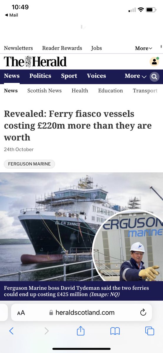 lakin_ian's tweet photo. Quote of the day;
“Just to be clear that's £458,000,000 so far when we were told it was a fixed price of £ 97,000,000
And they still vote these horrors! The mentality of the Scots is mind boggling - maybe it’s why they let their education system decline so badly under the SNP!” https://t.co/w3hepvyS9F