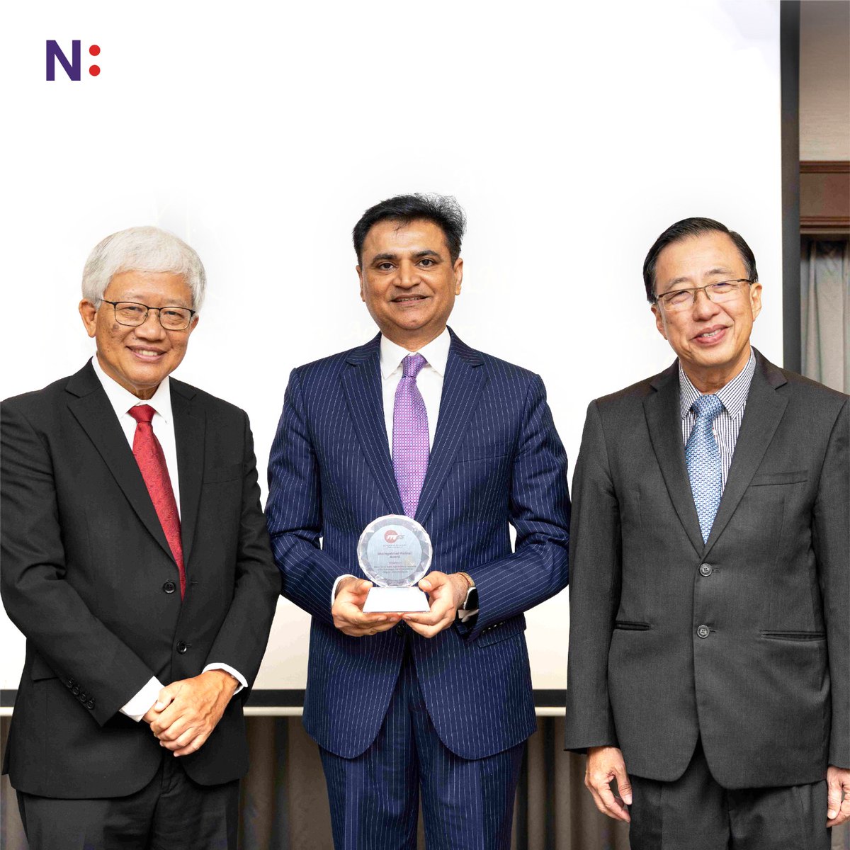 namtechofficial's tweet photo. We are proud to be conferred the coveted 'Distinguished Partner' award by ITE Education Services (ITEES) Singapore - a testament to a pioneering educational system singularly aligned with the needs of students, industries, and the future.

 #Awards #SmartEducation #ITEES https://t.co/o5pRdLyKBF